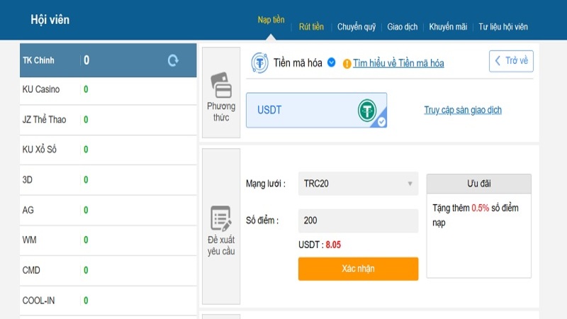 Những điều kiện quan trọng khách hàng cần tuân thủ khi nạp tiền Kubet